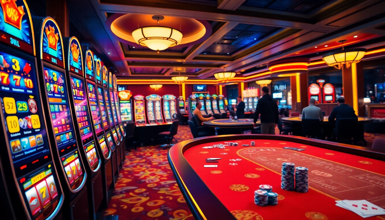 Découvrez le meilleur casino en ligne avec une ambiance excitante et des machines à sous captivantes.