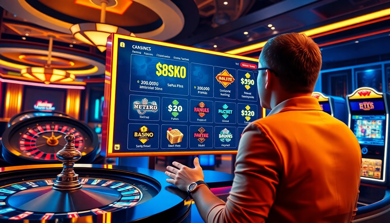 Experience casino en ligne bonus sans depot with thrilling online gaming options and vibrant promotional offers.