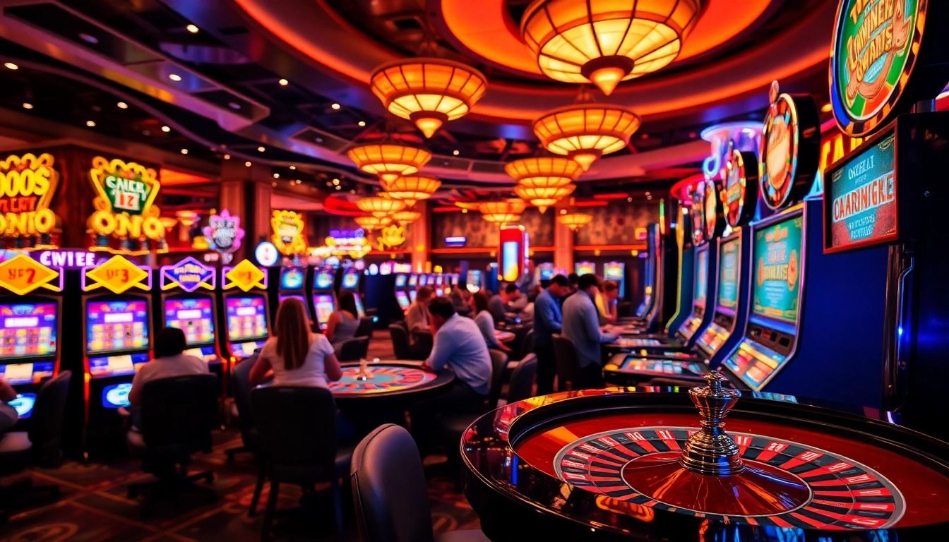 Découvrez les jeux captivants de casino en ligne avec une ambiance excitante