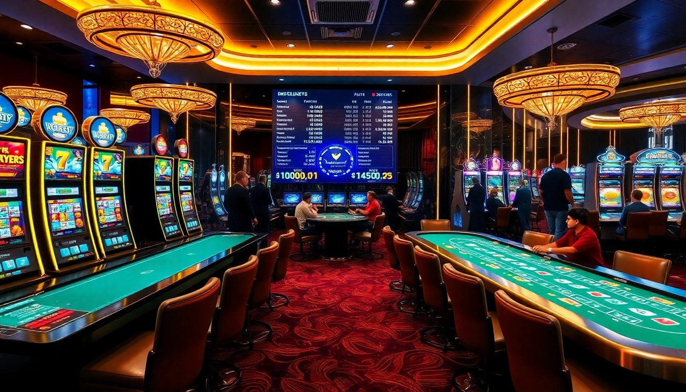 Célébrez l'excitation du crypto casino avec des joueurs engagés et une ambiance dynamique.