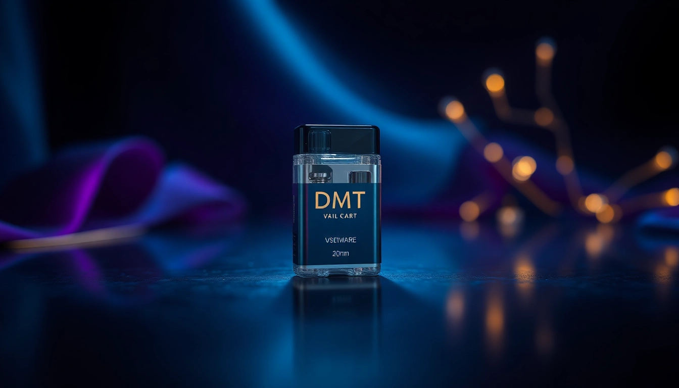 Discover premium dmt carts for sale with an elegant design against a moody background.