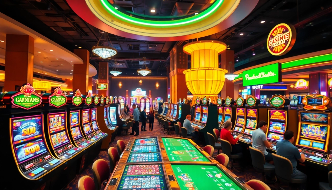 Découvrez le casino en ligne 2026 avec des jeux et des lumières éclatantes, offrant une expérience immersive.