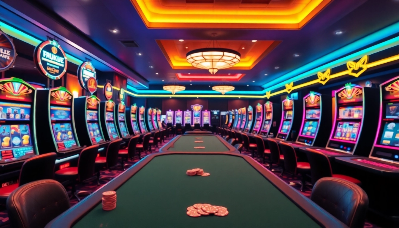 Jouez à des jeux de casino crypto dans un environnement élégant et moderne.
