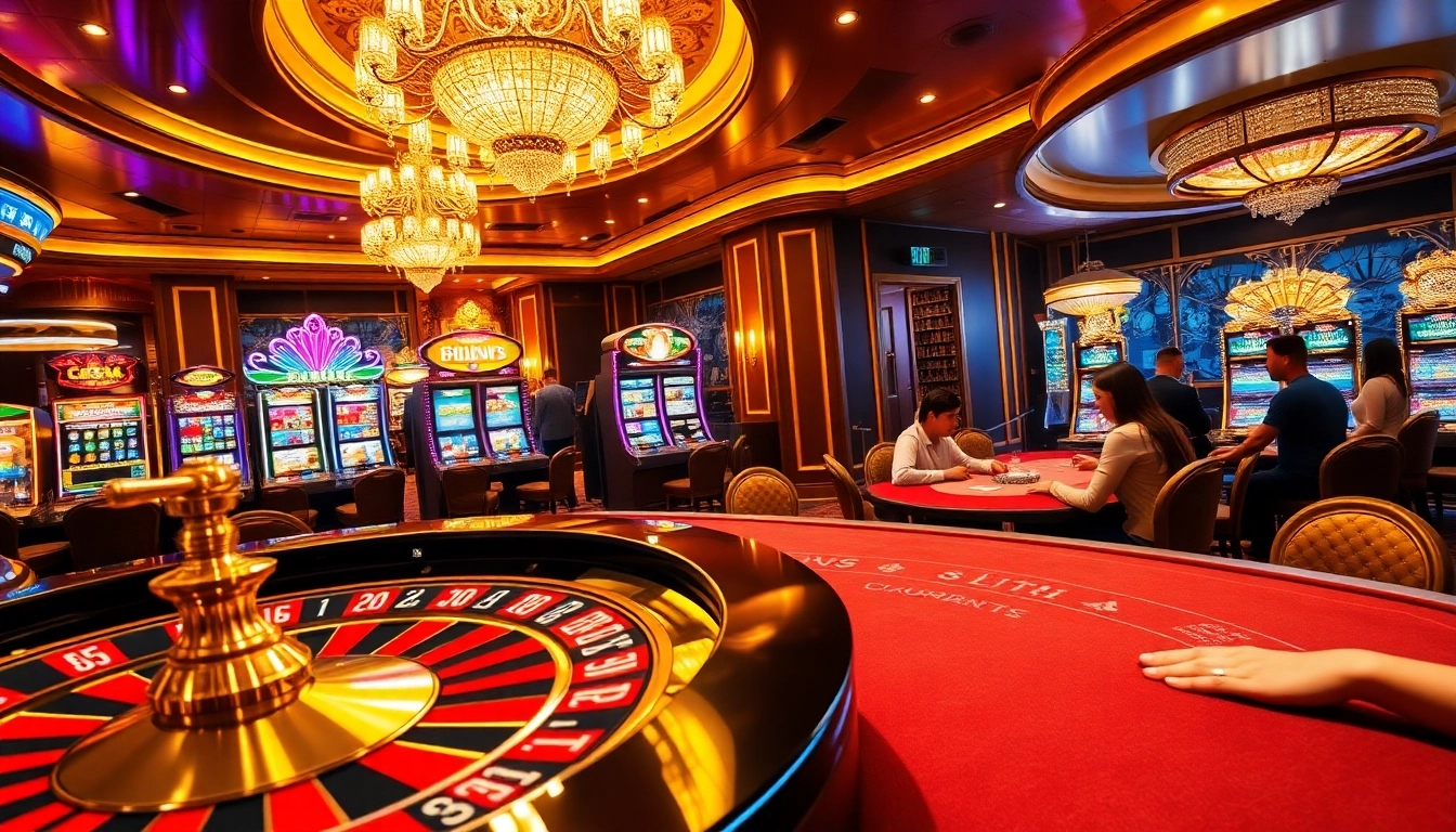 Gamble with excitement at https://luongsontv23.com/ showcasing vibrant roulette and poker action.