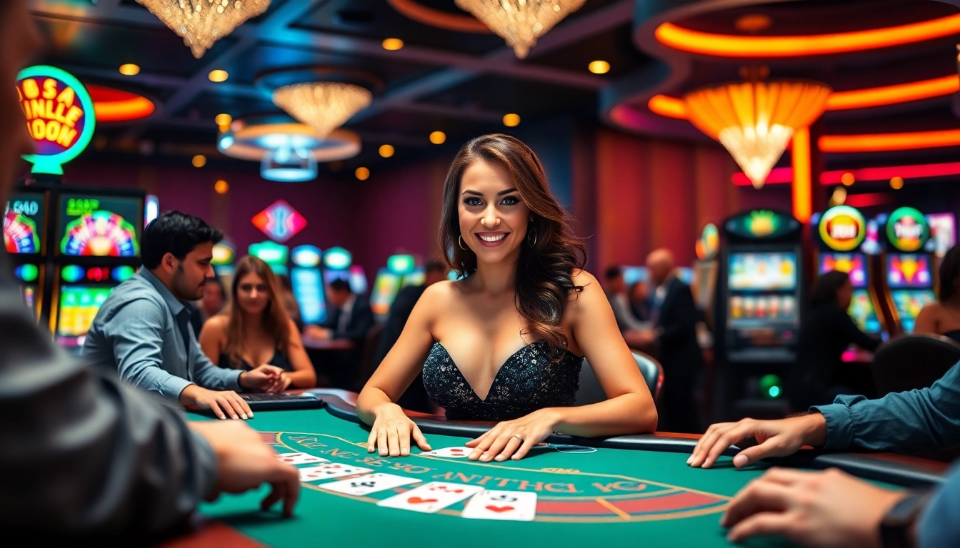 Célébrez l'excitation du casino en ligne avec un jeu de blackjack animé.