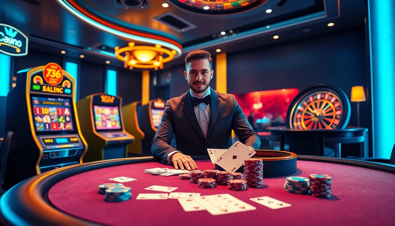 Experience excitement at the meilleur casino en ligne 2035, featuring digital slot machines, roulette, and poker gaming.