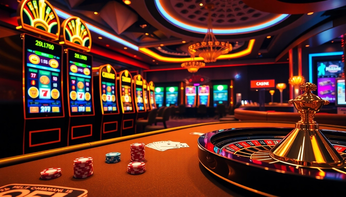 Vivez l'excitation au meilleur casino en ligne 2026, avec des machines à sous luxueuses et des tables de poker.