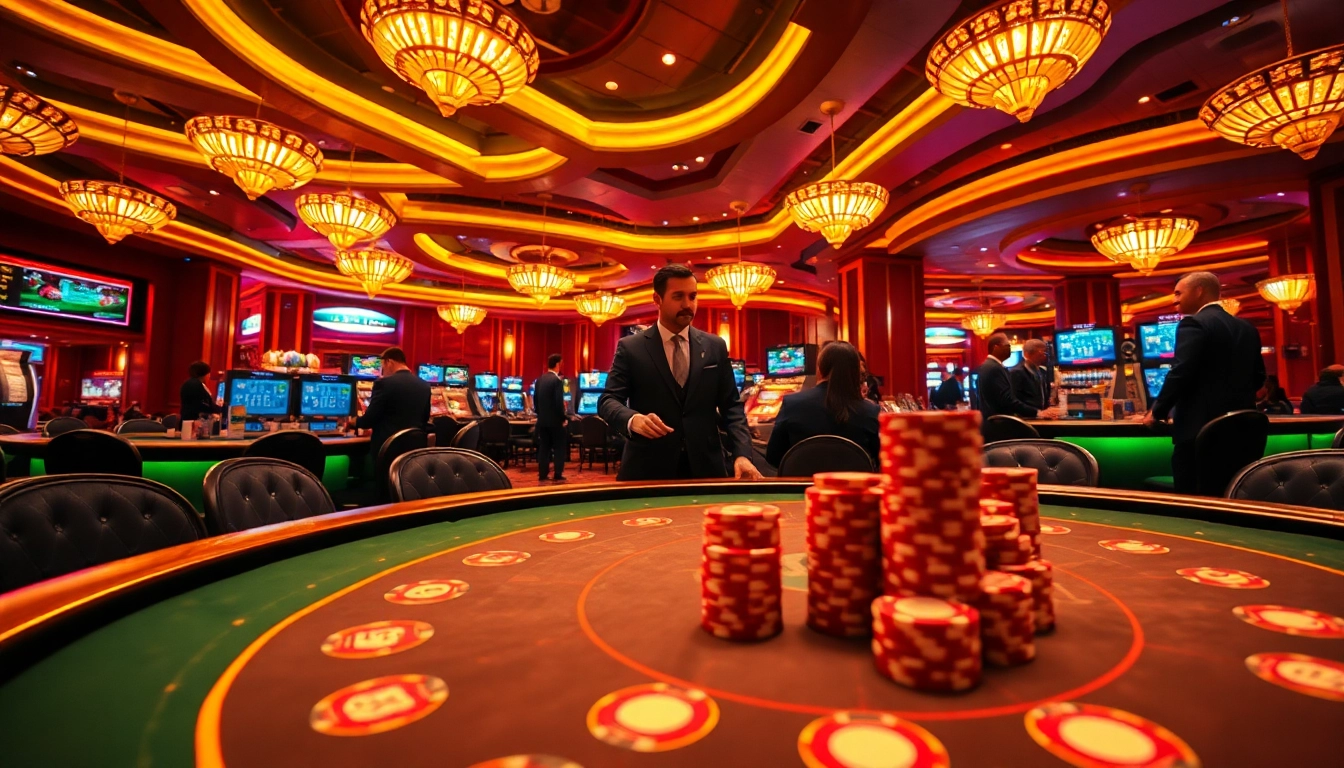 Plongez dans l'univers du meilleur casino en ligne avec des tables de poker élégantes et une ambiance luxueuse.